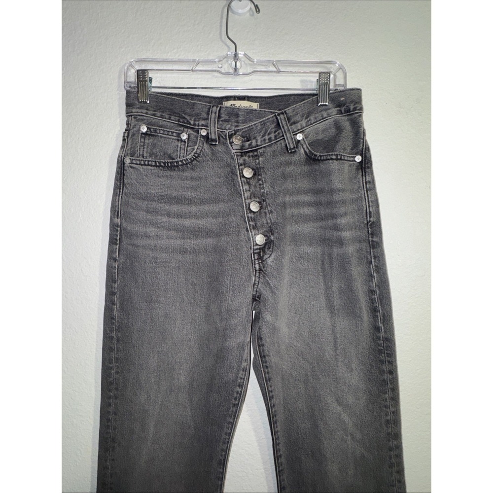 Madewell 90's Straight High Rise Women's Black Jeans Size 27 NWOT